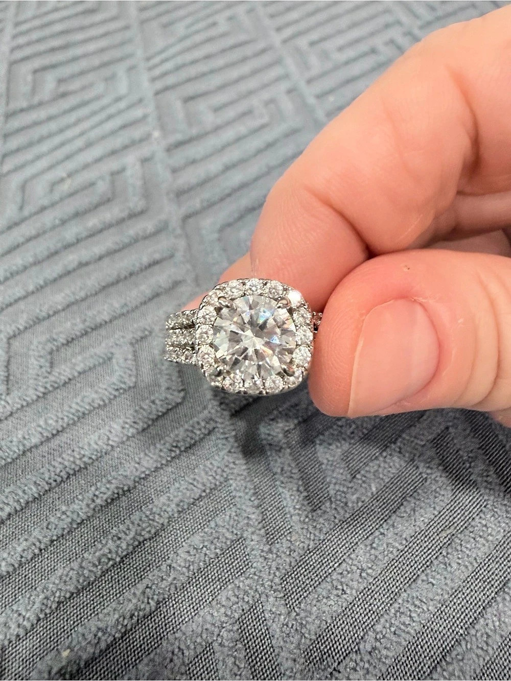 ✨ Halo Ring 3 in 1 Band in Silver